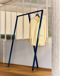 HAY Loop Stand Wardrobe clothes hanger, Deep Blue Clearance
