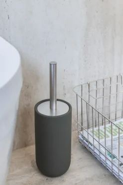 Mette Ditmer Lotus play toilet brush, incl. 2 toilet brush heads, Dark olive Green Online