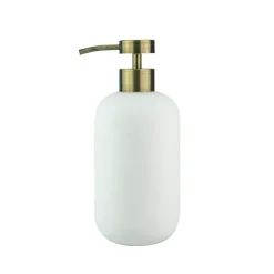 Mette Ditmer Lotus soap dispenser high, White Best