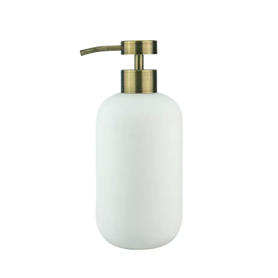 Mette Ditmer Lotus soap dispenser high, White Best