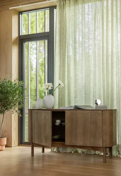 Northern Loud long sideboard 146 cm, Smoked oak Brown