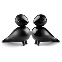 Kay Bojesen Denmark Lovebirds, 2-pack Black Best