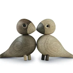 Kay Bojesen Denmark Lovebirds, 2-pack Brown
