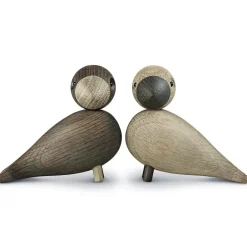 Kay Bojesen Denmark Lovebirds, 2-pack Brown
