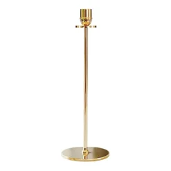 Hilke Collection Luce Del Sole candle sticks 35 cm, Solid brass Gold-coloured New