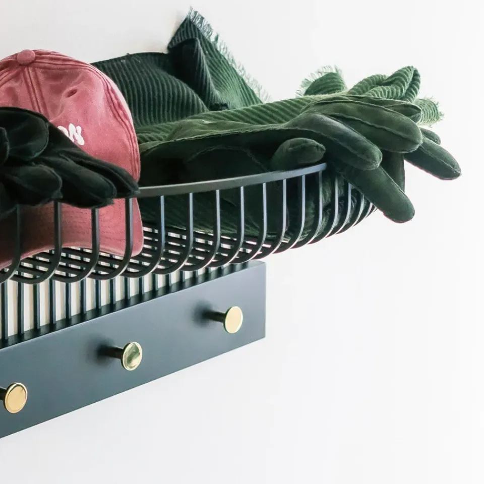 KLONG Lunett hat rack, Black Outlet