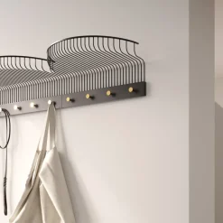 KLONG Lunett hat rack, Black Outlet