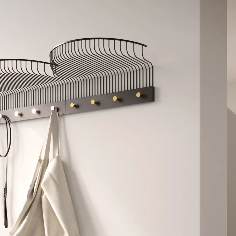 KLONG Lunett hat rack, Black Outlet