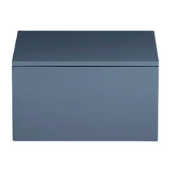 Mojoo Lux lacquered storage box 19x19x10.5 cm, indigo Blue Outlet