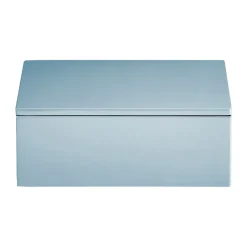 Mojoo Lux lacquered storage box 19x19x7 cm, Powder Blue Sale