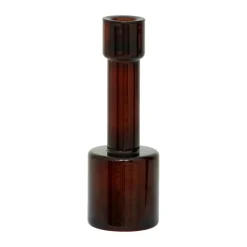 URBAN NATURE CULTURE Lyla B candle holder 19 cm, Brown Clearance