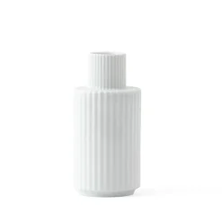 Lyngby Porcelæn Lyngby vase candle holder , 11 cm White Outlet