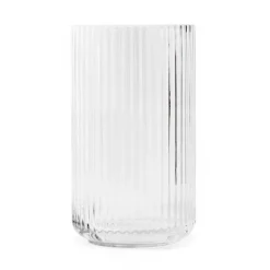 Lyngby Porcelæn Lyngby vase glass clear, 25 cm Transparent Sale