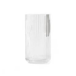 Lyngby Porcelæn Lyngby vase glass clear, 20 cm Transparent Online