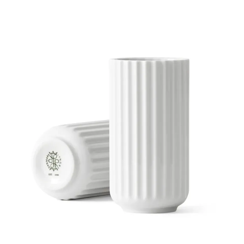 Lyngby Porcelæn Lyngby vase , 10 cm White