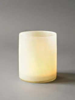 Tell Me More Lyric lantern L, linen White New