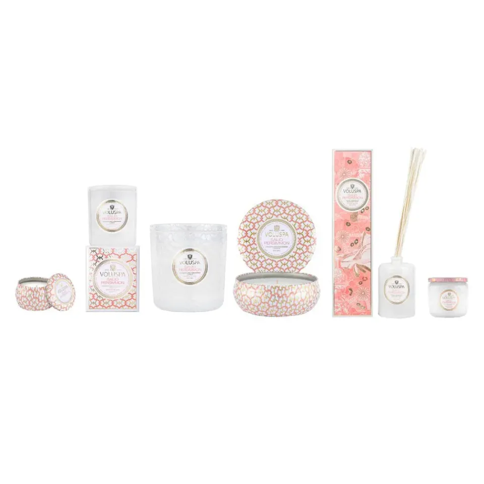 Voluspa Maison Blanc fragrance sticks 177 ml, Saijo Persimmon Gold-colouredWhite