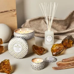 Voluspa Maison Blanc fragrance sticks 177 ml, Suede Blanc Gold-colouredWhite Outlet