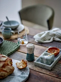 Bloomingville Majsa tray 10x17.5 cm, Marble Green Online