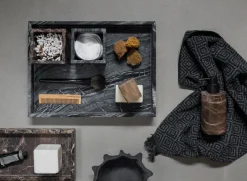 Mette Ditmer Marble decoration tray large 30x40 cm, Black-grey BlackGrey Best