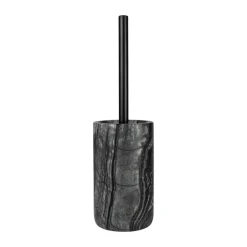Mette Ditmer Marble toilet brush 36 cm, Black-Grey BlackGrey Online