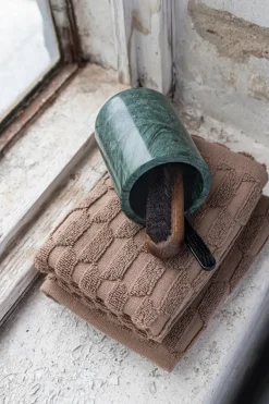 Mette Ditmer Marble toothbrush holder 10 cm, Dark forest Green Outlet