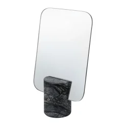 Mette Ditmer Marble vanity mirror, Black-grey, 30 cm BlackGrey Best