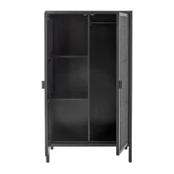 Bloomingville Marikka cabinet 85x40x150 cm, Black Clearance