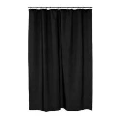 Etol Design Match shower curtain, Black
