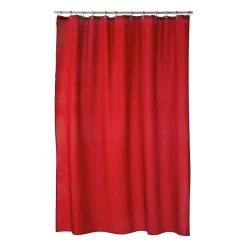 Etol Design Match Shower curtain 200x240 cm, extra high Red Clearance
