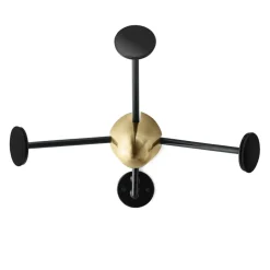 GUBI Matégot coatrack, -brass Black Best