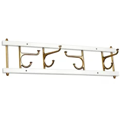 Essem Design Maxi 4 Dekorativ hook rail, -brass White Outlet