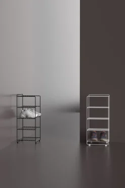 Maze Shoescraper shoe shelf, White Best