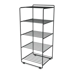Maze Shoescraper shoe shelf, Black New