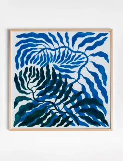 Fine Little Day Meeting poster, 70x70 cm Blue Best