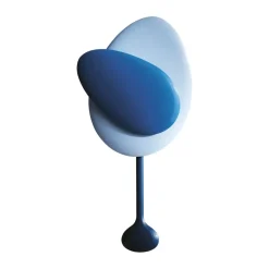 Design House Stockholm Mellow Clock wall clock, Blue Hot