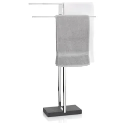Blomus Menoto towel stand, polished steel Silver-coloured Clearance