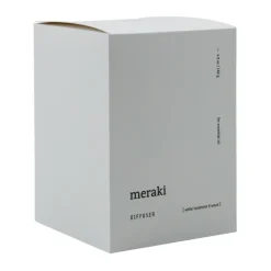 Meraki diffuser lava stone and wood, White Clearance