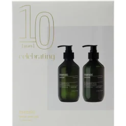 Meraki gift set hand soap with hand lotion, Cotton Haze Green Outlet