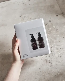 Meraki gift set hand soap with hand lotion, Meadow bliss Brown Discount