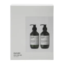 Meraki gift set hand soap with hand lotion, Anti-odour White Clearance