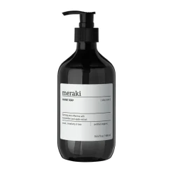 Meraki hand soap 490 ml, Silky mist Black New