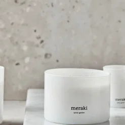 Meraki scented candle, 60 hours, garden White Best
