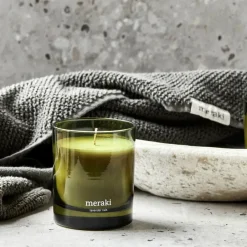 Meraki scented candle, 35 hours, Lavender rain Green Sale