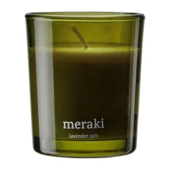 Meraki scented candles 12 hours 2-pack, Lavender rain Green