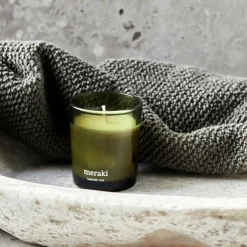 Meraki scented candles 12 hours 2-pack, Lavender rain Green