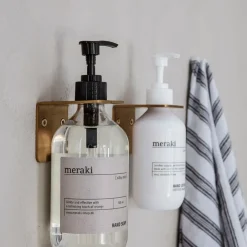 Meraki soap holder, brushed brass Gold-coloured Best