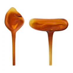 Ferm Living Mercury watering globe 2 parts, Amber, 12x18.5 cm Orange Discount