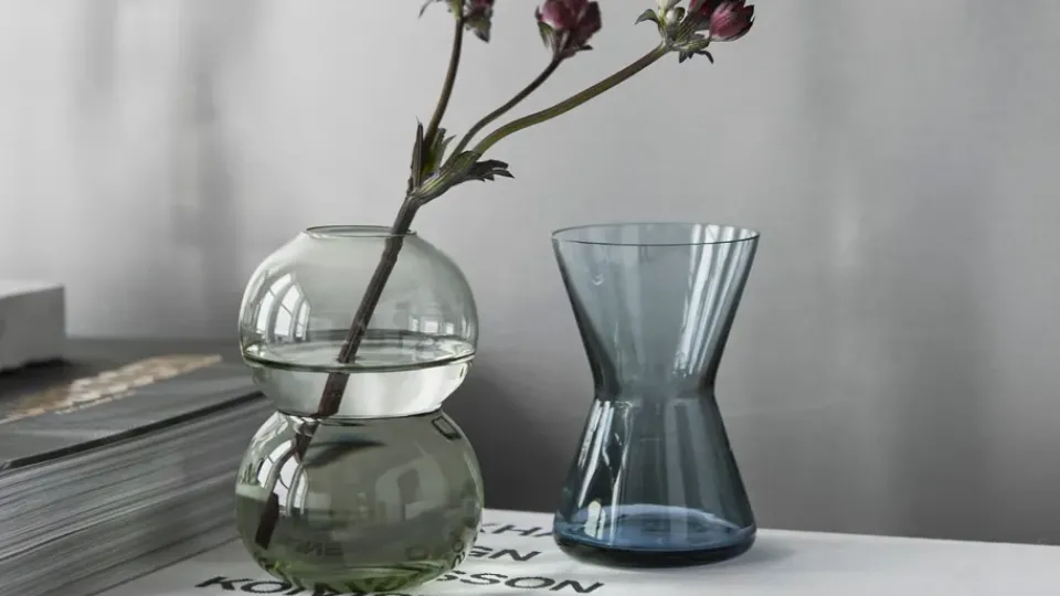 Orrefors Midsummer Mini Vase Cow Vetch, 90 mm Transparent Hot