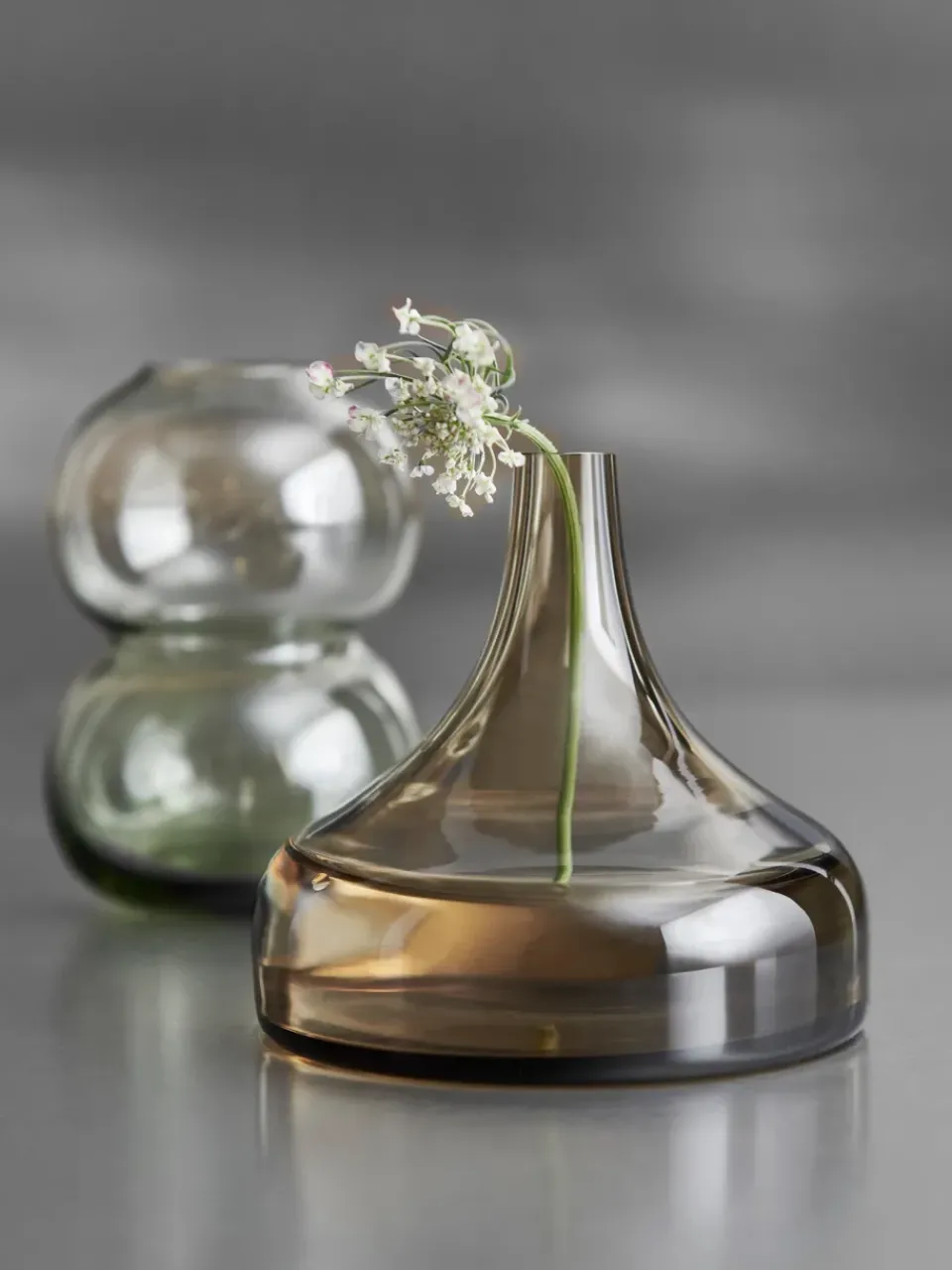 Orrefors Midsummer Mini Vase Cow Vetch, 90 mm Transparent Hot